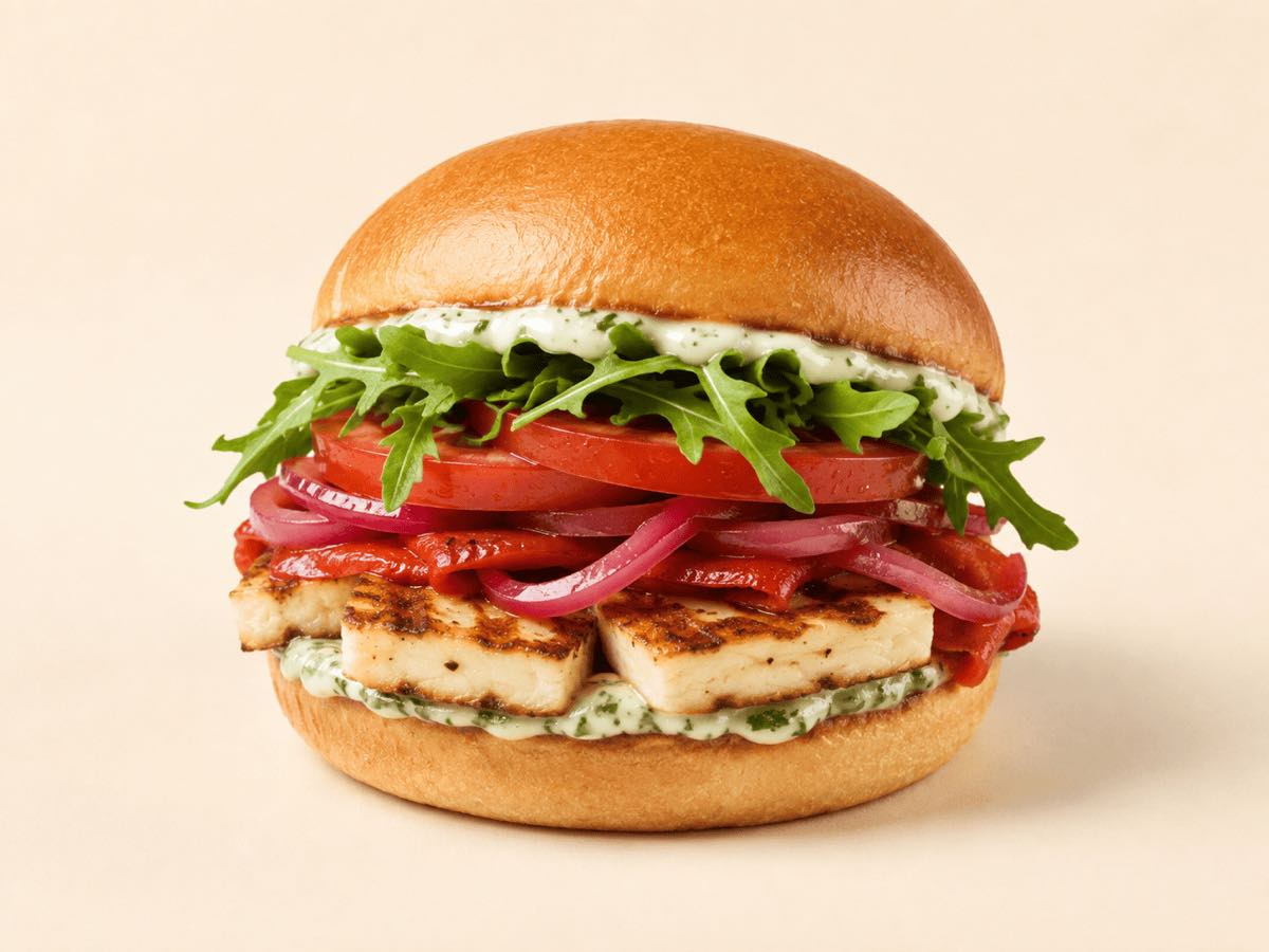 Halloumi Stack
