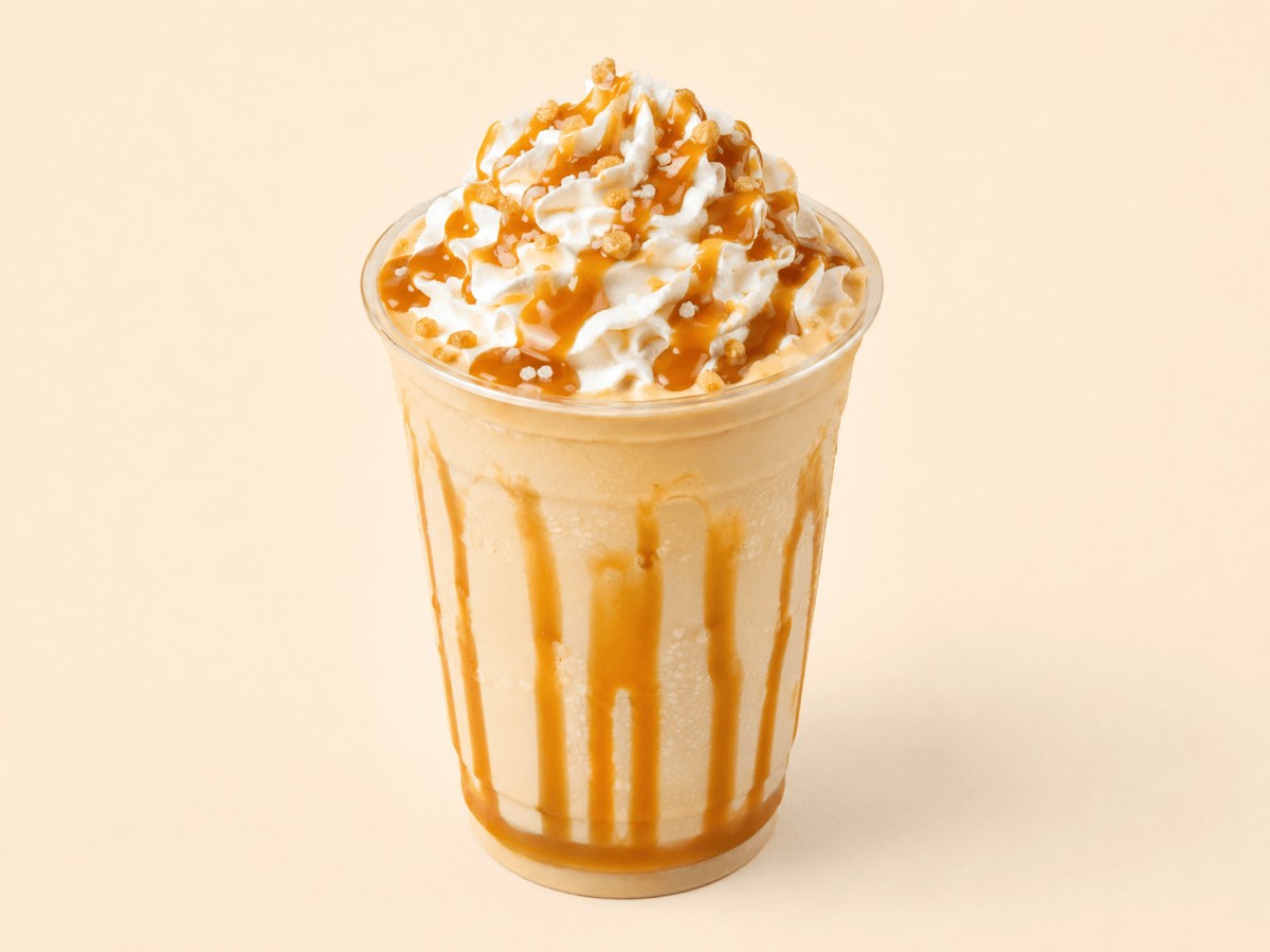 Salted caramel shake