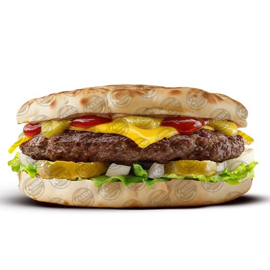 Cheese Naan Burger